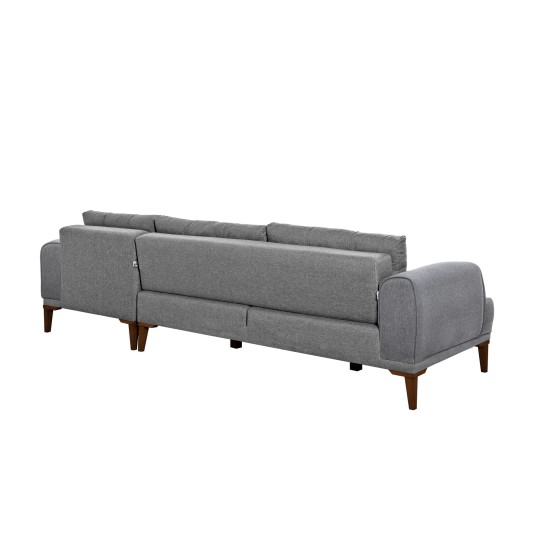 Corner Sofa Vina Corner - Grey Walnut Grey
Walnut