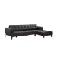 Corner Sofa Vina Corner - Anthracite Walnut Anthracite
Walnut Corner Sofa Vina Corner - Anthracite Walnut Anthracite
Walnut