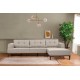 Corner Sofa Vina Corner - Cream Walnut Cream
Walnut