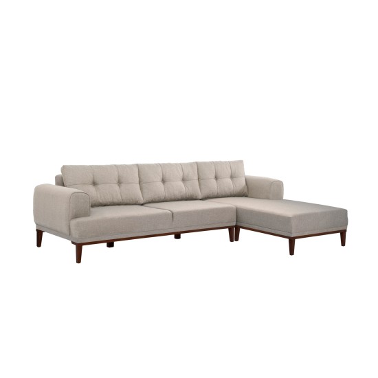 Corner Sofa Vina Corner - Cream Walnut Cream
Walnut