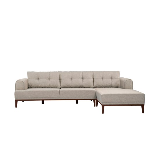 Corner Sofa Vina Corner - Cream Walnut Cream
Walnut
