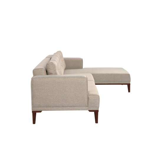 Corner Sofa Vina Corner - Cream Walnut Cream
Walnut
