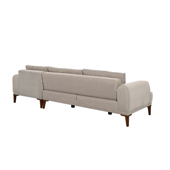 Corner Sofa Vina Corner - Cream Walnut Cream
Walnut