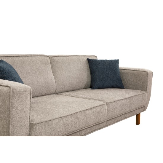 3-Seat Sofa-Bed Larus 3 - Walnut, Grey Walnut
Grey
