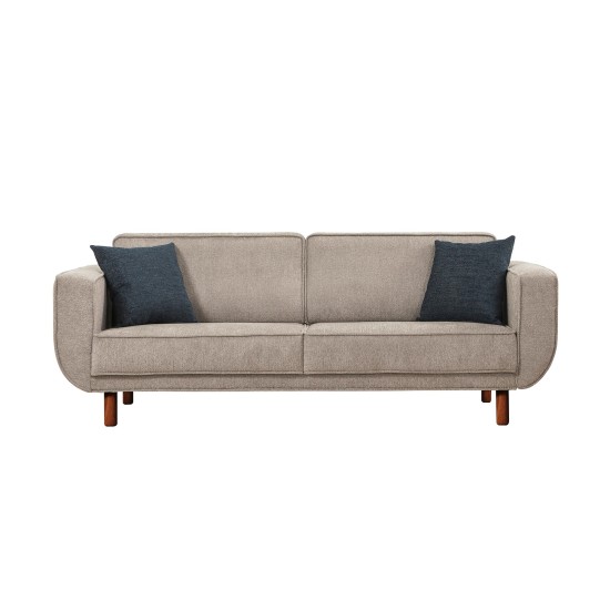 3-Seat Sofa-Bed Larus 3 - Walnut, Grey Walnut
Grey