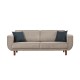 3-Seat Sofa-Bed Larus 3 - Walnut, Grey Walnut
Grey