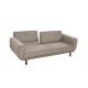 3-Seat Sofa-Bed Larus 3 - Walnut, Grey Walnut
Grey