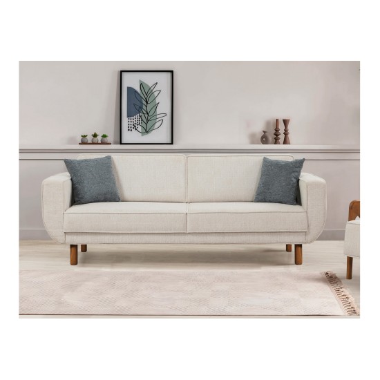 3-Seat Sofa-Bed Larus 3 - Walnut, Cream Walnut
Cream 3-Seat Sofa-Bed Larus 3 - Walnut, Cream Walnut
Cream