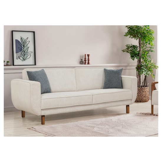 3-Seat Sofa-Bed Larus 3 - Walnut, Cream Walnut
Cream 3-Seat Sofa-Bed Larus 3 - Walnut, Cream Walnut
Cream