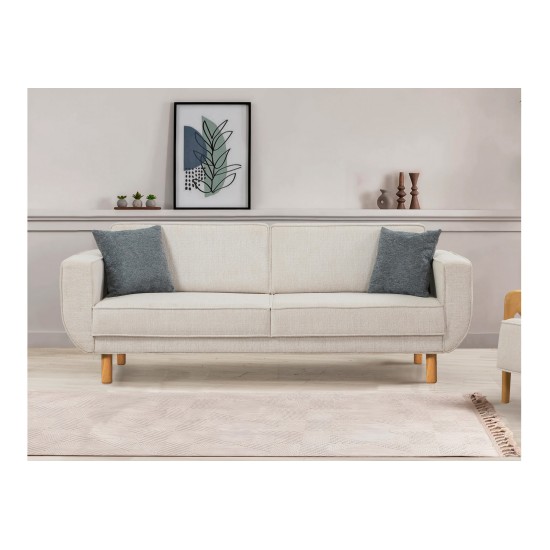 3-Seat Sofa-Bed Larus 3 - Oak, Cream Oak
Cream 3-Seat Sofa-Bed Larus 3 - Oak, Cream Oak
Cream