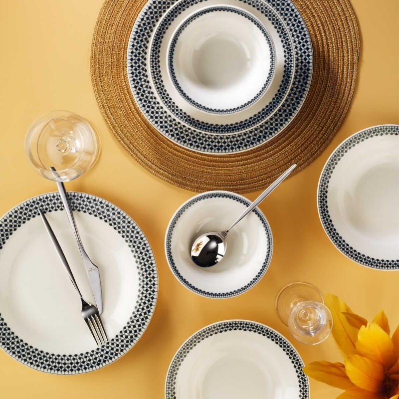 Dinner Set (12 Pieces) 58YMT000793 Multicolor