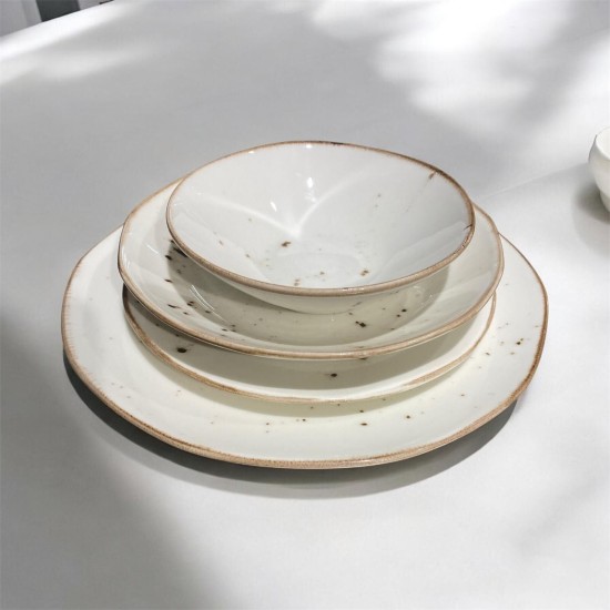 Dinner Set (24 Pieces) 58YMT000510 Cream