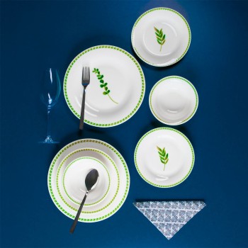 Dinner Set (24 Pieces) 58YMT000869 Multicolor
