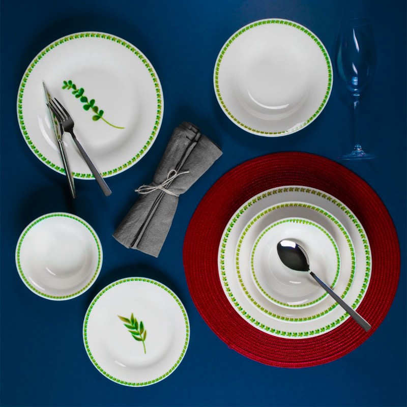Dinner Set (24 Pieces) 58YMT000869 Multicolor