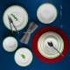 Dinner Set (24 Pieces) 58YMT000869 Multicolor Dinner Set (24 Pieces) 58YMT000869 Multicolor