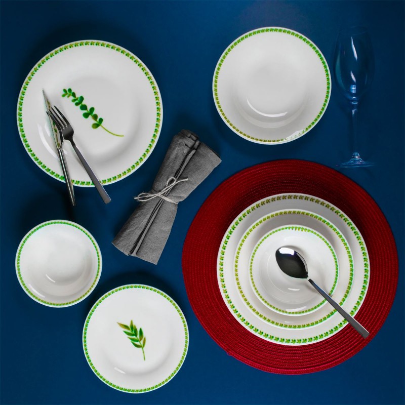 Dinner Set (24 Pieces) 58YMT000869 Multicolor
