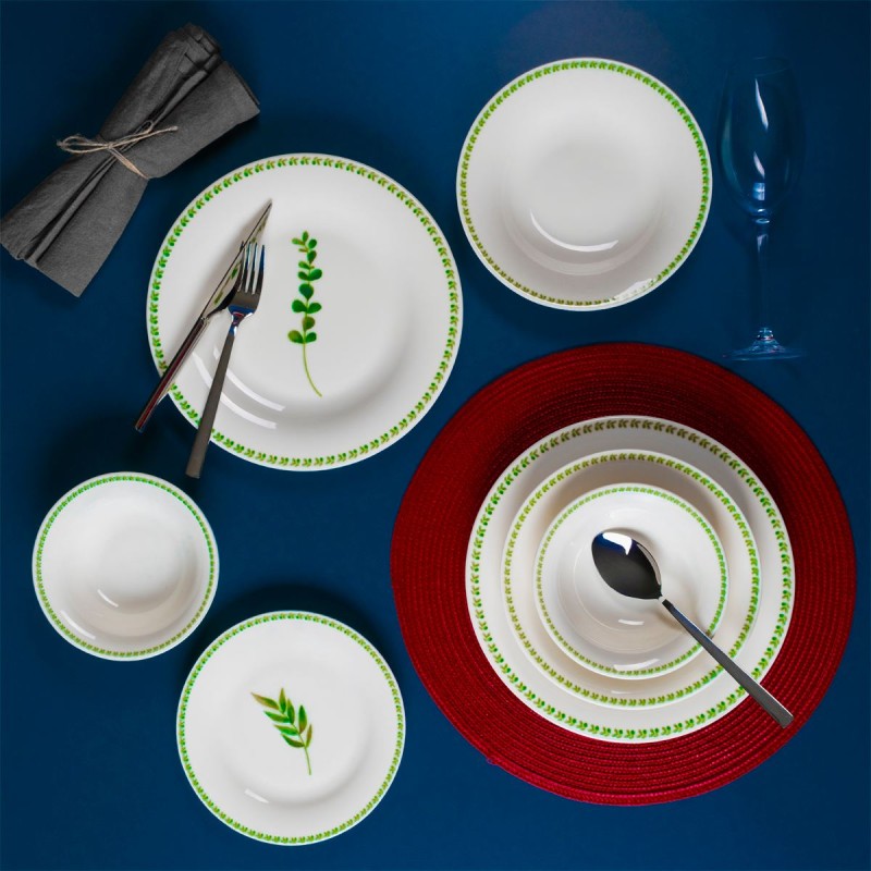 Dinner Set (24 Pieces) 58YMT000869 Multicolor