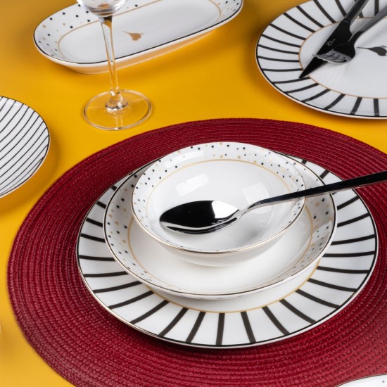Dinner Set (29 Pieces) 58YMT000818 Multicolor Dinner Set (29 Pieces) 58YMT000818 Multicolor
