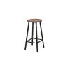 Stool Mola - Barok Black Black