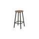 Stool Mola - Barok Black Black Stool Mola - Barok Black Black