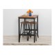 Stool Mola - Barok Black Black Stool Mola - Barok Black Black