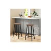Stool Mola - Barok Black Black