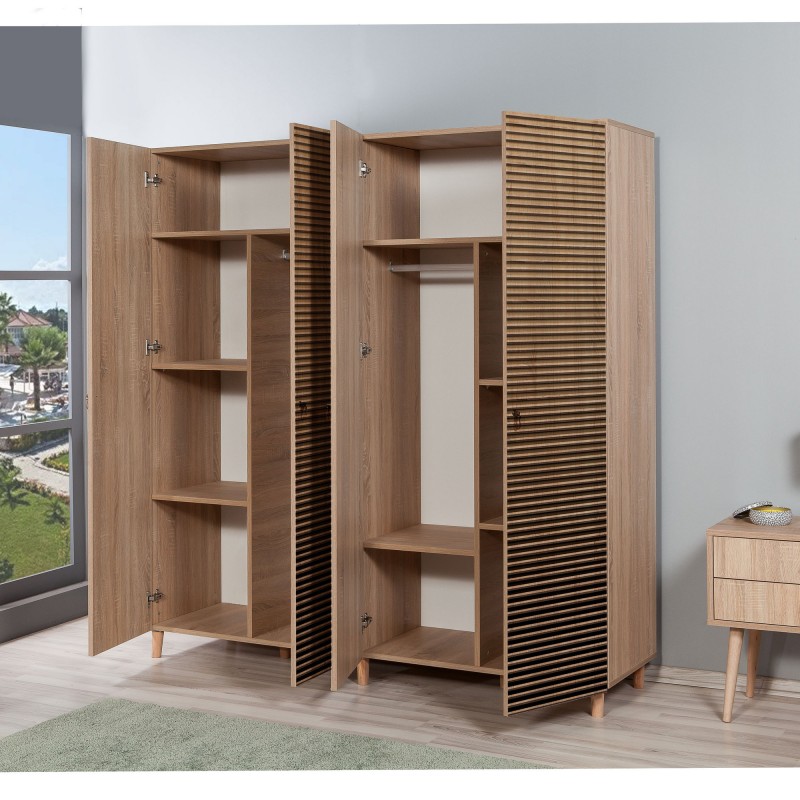 Hanah Home Wardrobe İmaj - 220 Sonoma Oak