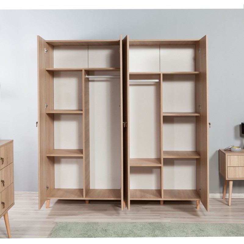 Hanah Home Wardrobe İmaj - 220 Sonoma Oak