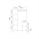Wardrobe Hedera 2 - Atlantic Atlantic Pine