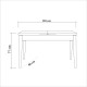 Extendable Dining Table Vina - Atlantic Atlantic Pine