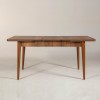 Extendable Dining Table Vina - Walnut Walnut