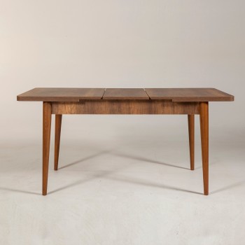 Extendable Dining Table Vina - Walnut Walnut