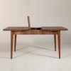 Extendable Dining Table Vina - Walnut Walnut
