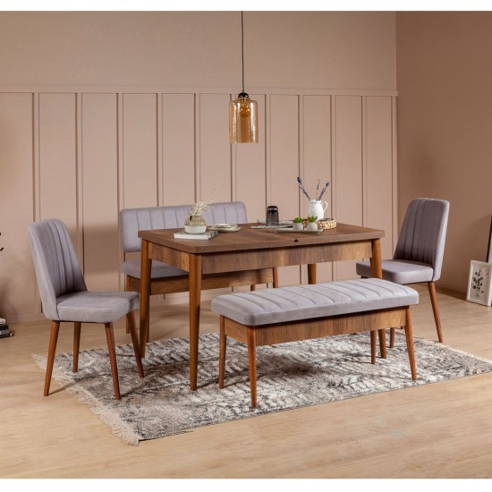 Bench Vina Bench Soho, Walnut Walnut
Soho Bench Vina Bench Soho, Walnut Walnut
Soho
