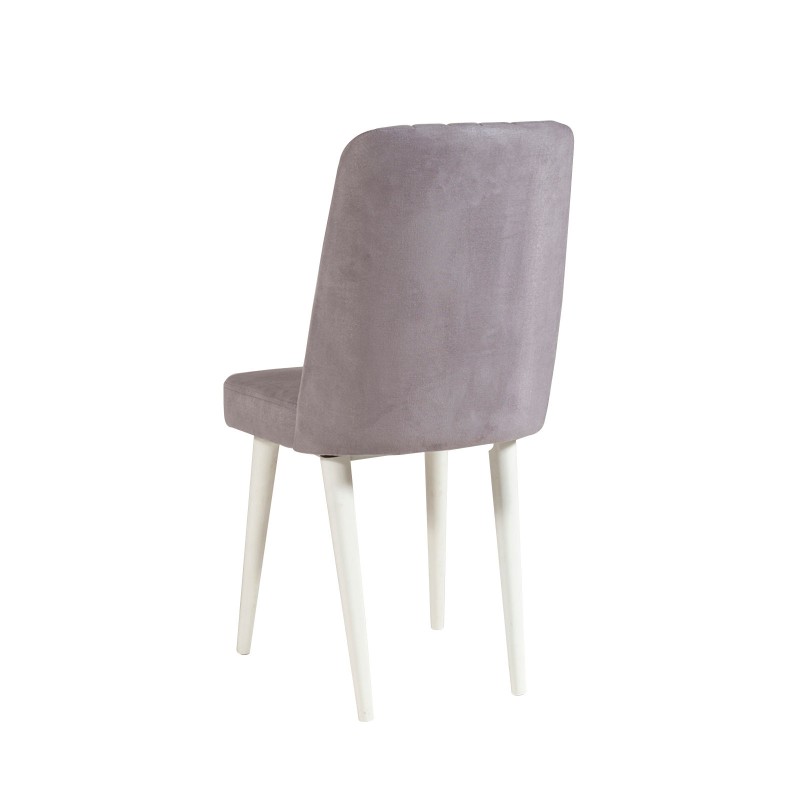 Σετ Τραπέζι Επεκτεινόμενο και 4 Καρέκλες - Vina 0701 - Χρώμα Λευκό Soho - 165x80x77εκ