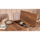 Hanah Home Extendable Dining Table & Chairs Set (5 Pieces) Vina Walnut Stone WalnutStone