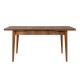 Hanah Home Extendable Dining Table & Chairs Set (5 Pieces) Vina Walnut Stone WalnutStone
