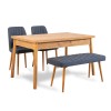 Table & Chairs Set (4 Pieces) Costa Atlantic-Navy Blue Atlantic Pine
Navy Blue
