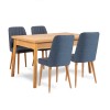 Table & Chairs Set (6 Pieces) Costa Atlantic Navy Blue Atlantic Pine
Navy Blue