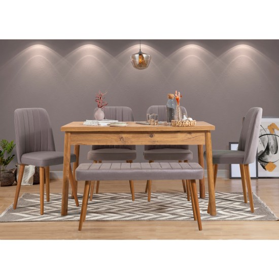 Dining Table Costa Masa Atlantic Atlantic Pine Dining Table Costa Masa Atlantic Atlantic Pine
