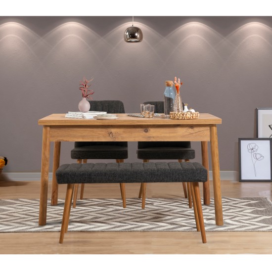 Table & Chairs Set (4 Pieces) Costa Atlantice-Anthracite Atlantic Pine
Anthracite Table & Chairs Set (4 Pieces) Costa Atlantice-Anthracite Atlantic Pine
Anthracite