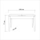 Extendable Dining Table & Chairs Set (4 Pieces) Santiago Atlantice-Anthracite Atlantic Pine
Anthracite Extendable Dining Table & Chairs Set (4 Pieces) Santiago Atlantice-Anthracite Atlantic Pine
Anthracite