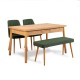 Table & Chairs Set (4 Pieces) Costa Atlantice-Green Atlantic Pine
Green Table & Chairs Set (4 Pieces) Costa Atlantice-Green Atlantic Pine
Green
