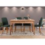 Table & Chairs Set (5 Pieces) Costa Atlantice-Green Atlantic Pine
Green