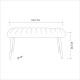 Table & Chairs Set (4 Pieces) Costa Atlantice-Grey Atlantic Pine
Grey