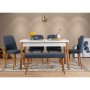 Extendable Dining Table & Chairs Set (6 Pieces) Santiago 1048 - 2 AB Atlantic Pine
Navy Blue