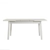 Extendable Dining Table Santiago Masa White White