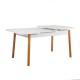 Extendable Dining Table & Chairs Set (6 Pieces) Santiago Atlantic-White Green Atlantic Pine
White
Green