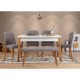 Extendable Dining Table & Chairs Set (6 Pieces) Santiago Atlantic-White Grey Atlantic Pine
White
Grey Extendable Dining Table & Chairs Set (6 Pieces) Santiago Atlantic-White Grey Atlantic Pine
White
Grey