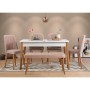 Extendable Dining Table & Chairs Set (6 Pieces) Santiago Atlantic-White Stone Atlantic Pine
White
Stone